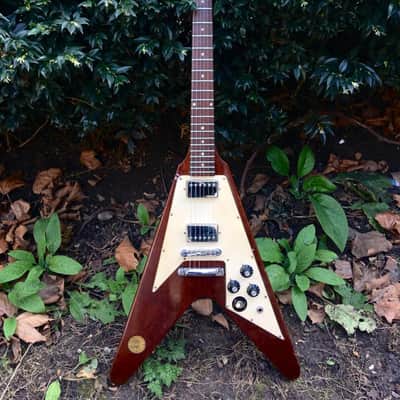 Gibson Medallion Flying V ex Scorpions Matthias Jabs 1972 - Wine Red image 1