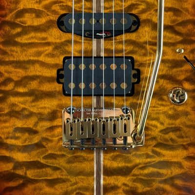 Schecter USA Custom Shop CET 50th Anniversary Electric Guitar - Golden Anniversary (13 out of 50) image 5