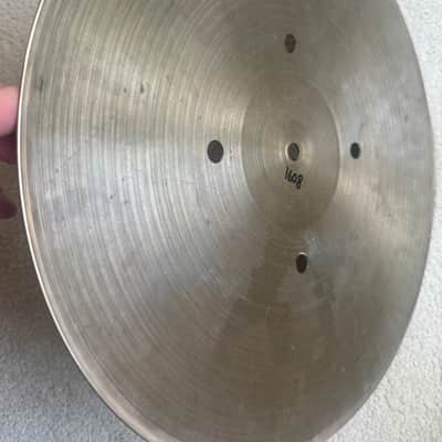 Zildjian Hollow Logo 15” Quick Beat Hi Hat Cymbals - 1467 1608 Grams 70s - Cu image 10