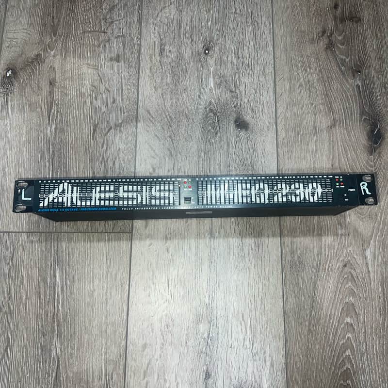 Alesis Dual 1/3 Octave M-EQ 230 Rack Unit Mount Precision | Reverb
