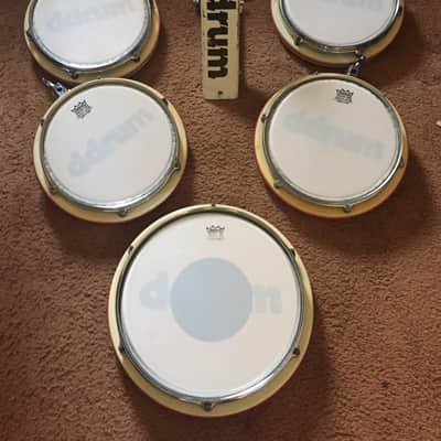 CLAVIA DDRUM 2 - Drum Brain Module 5 Pads w/ Kick Pad Kit 80's Vintage image 8