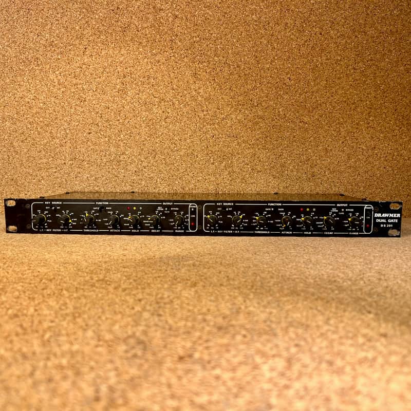 Drawmer DS201 Dual Gate – All voltages supported – 1/4" Jack Version – Serviced – Warranty image 1