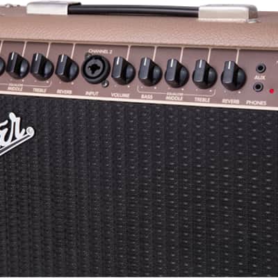 Fender Acoustasonic 40 - 40 Watt Combo Acoustic Guitar Amplifier With Dual Input image 5