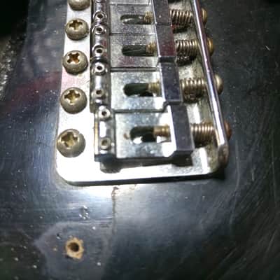 Fender Stratocaster 100% Original 3-Bolt Neck, Rosewood Fretboard 1971 - 1977 - Black imagen 10