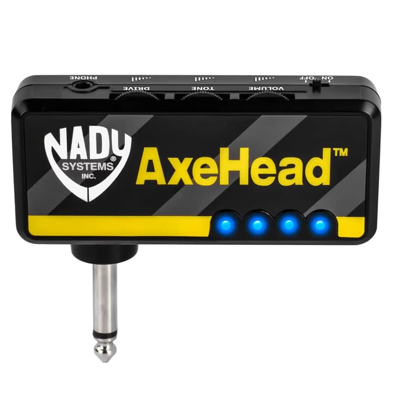 Nady AxeHead Mini Guitar Headphone Amp - Black image 1