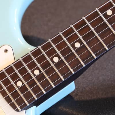 2017 Fender Limited Edition American Professional Stratocaster w/ RW Neck Electric Guitar Daphne Blue + COA OHSC image 9