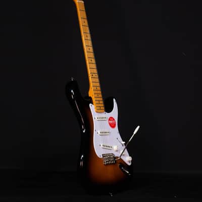Squier Classic Vibe '50s Stratocaster, Maple FB, 2-Color Sunburst image 8