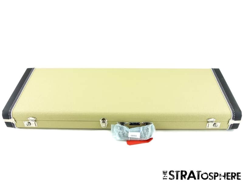 Vintage Fender Eric Johnson Strat BLONDE HARDSHELL CASE Guitar Parts image 1