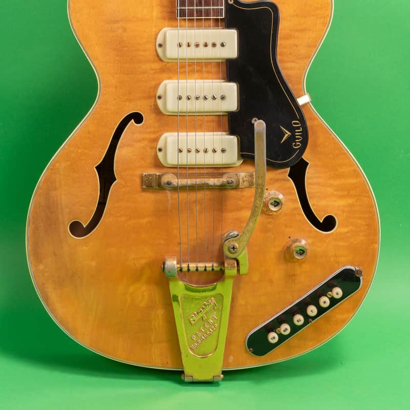 1960 Guild X 375 Natural Maple