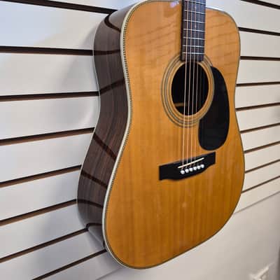 Sigma by Martin DM-4H - 80's Dreadnought with Herringbone Binding image 2