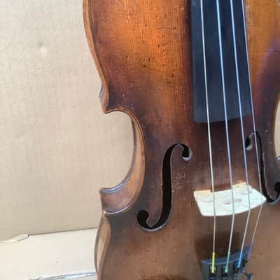 Antique 4/4  Violin johan baptist schweitzer fecit at forman 1813 image 21