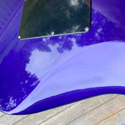 Kramer HJK-GL George Lynch Signature Model Circa 1985 Purple Metallic image 16