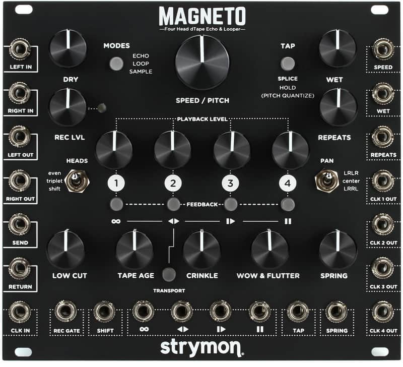 Strymon Magneto Tape Echo & Looper Eurorack Module (2-pack) Bundle image 1