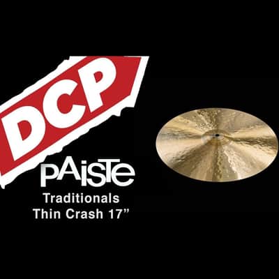 Paiste Signature Traditionals Thin Crash Cymbal 17" image 2
