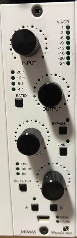 WesAudio MIMAS ng500 500 Series FET Compressor Module 2010s - White image 1