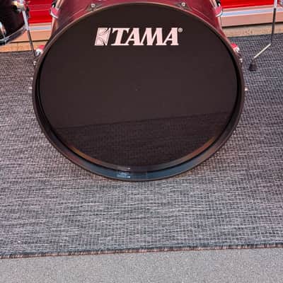 Tama Imperialstar 5-Piece Drum Shell Pack Black/Brown Woodgrain Wrap Finish 22/16/14/12/10 image 13