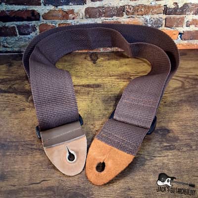 Economy Poly Strap w/ Leather Tabs *USED* (Brown - 2010s) image 5