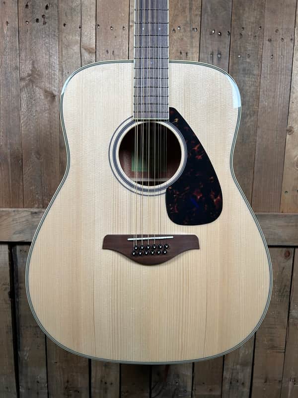 Yamaha FG820-12 12-string Acoustic Guitar - Natural image 1