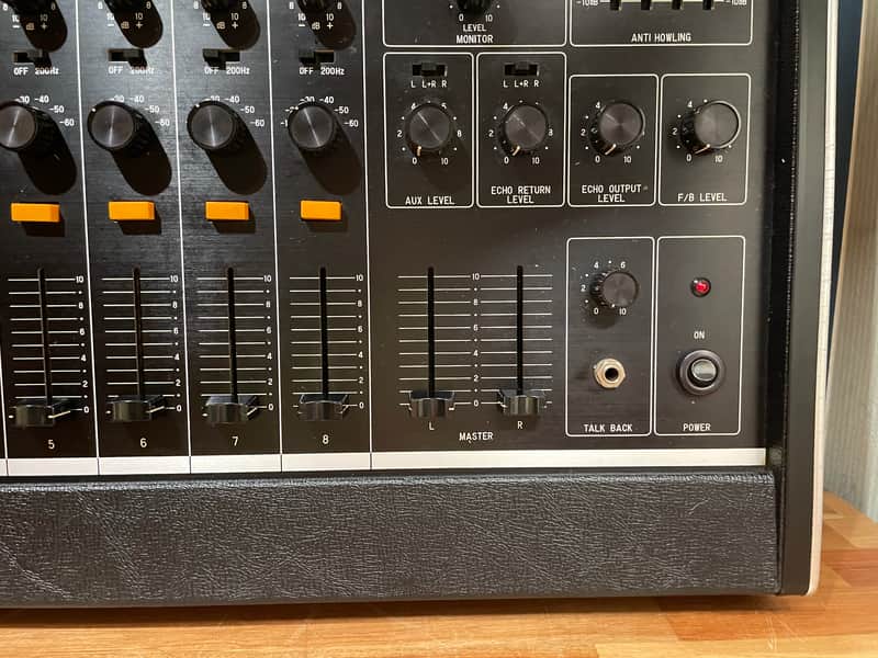 T1600 ミキサー MX800 Ultra Rare] Teisco MX-800 Vintage Analog 8-Channel Mixer Wonderful