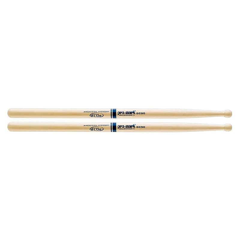 Pro-Mark TXDC50W Hickory DC50 Wood Tip Drum Sticks image 1