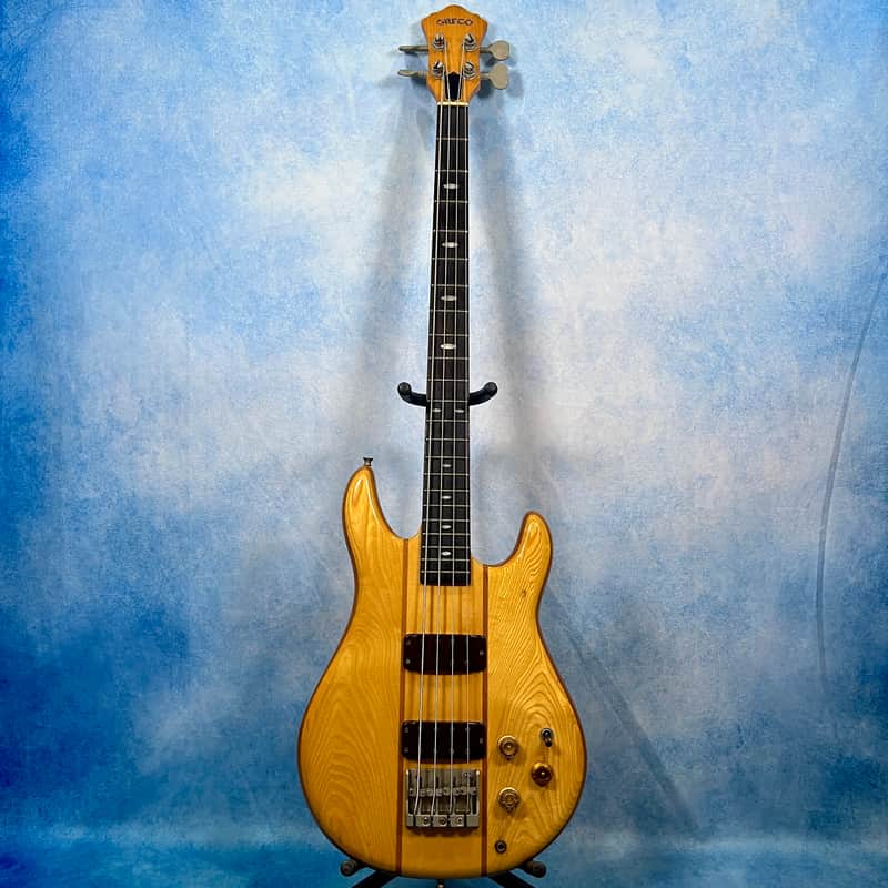 Greco ベース　【GOB-700】 1979 Greco Japan GOB 700 Neck Through Bass Natural | Reverb