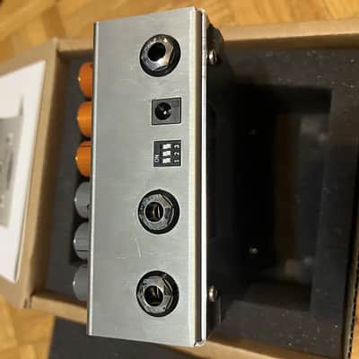 Origin Effects RevivalDrive Custom Ghosting Overdrive with Secondary EQ Controls 2010s - Silver/Orange image 3