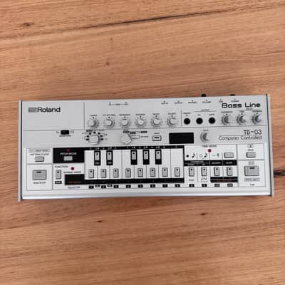 Roland TB-03 Boutique Bass Line Synthesizer 2016 - Present - Silver
