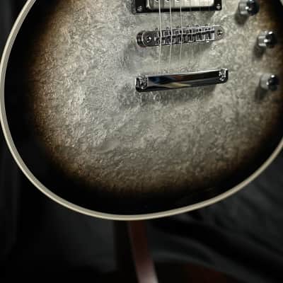 ESP Original Eclipse Custom Silver Liquid Metal Burst image 3