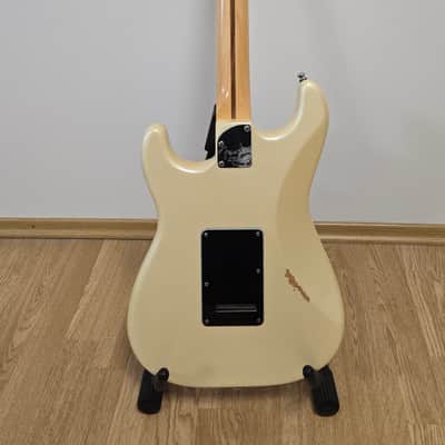 Fender American Deluxe Fat Stratocaster HSS with Maple Fretboard 2008 - 2010 - Olympic Pearl image 4