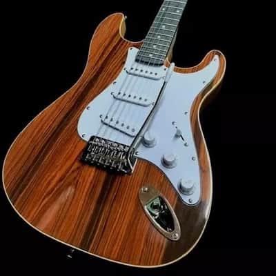 NEW 6 STRING ST COZART SANTOS ROSEWOOD TOP ELECTRIC GUITAR image 2
