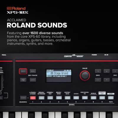 Roland XPS-10X Synthesizer image 4