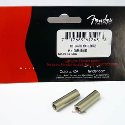 Fender 002-3811-049 1/8'' Hex Truss Rod Inbussleutel Set Van 12 Stuks Voor Gitaar En Bas
