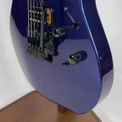 Hamer Centaura USA Electric Guitar W/ OHSC 1990 - Chameleon Purple / Blue image 7
