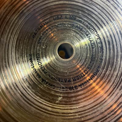 Restored Paiste 14" Signature Power Hi Hat (Top Only) 1989 - Present - Traditional image 4