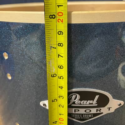 Pearl Export EXX Tom Drum Shell 12”x8” Bare Wood #NN46 image 4