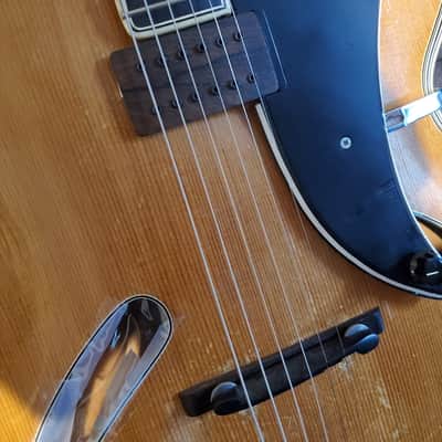 Hoyer Special 1950s - Natural 17.5 Inch Archtop with Custom PAF full humbucker image 4