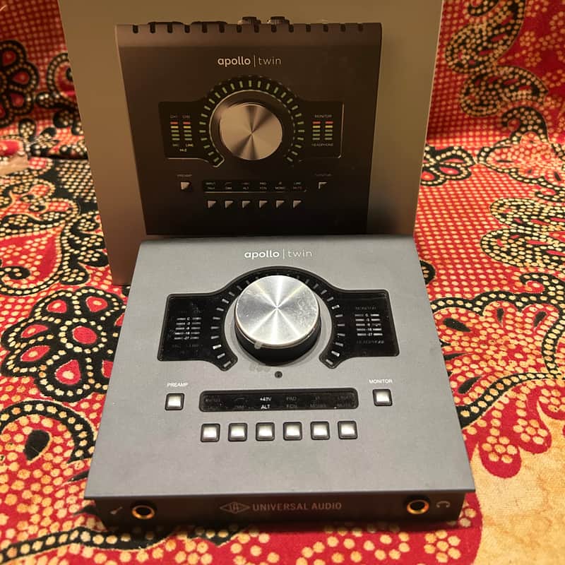 2016 Universal Audio Apollo Twin Duo MKII Thunderbolt Grey