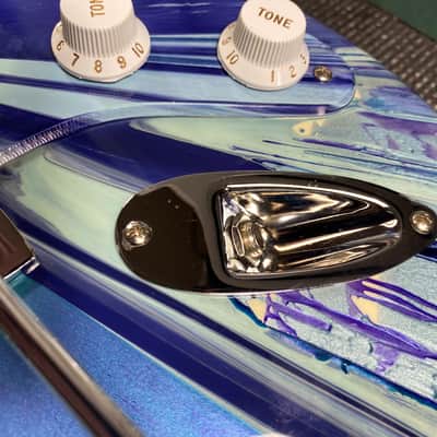 2003 Fender FSR Splattercaster - Midnight Swirl - GB Included image 12