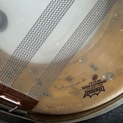 Slingerland Radioking Snare Drum In Gold Sparkle image 11