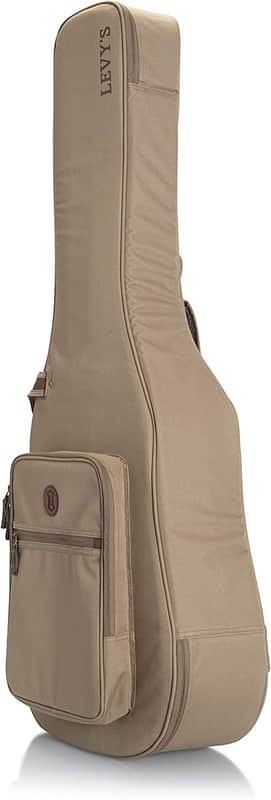 Levy's Leathers LVYDREADGB200 Deluxe Gig Bag for Dread Guitars Tan FREE SHIPPING image 1