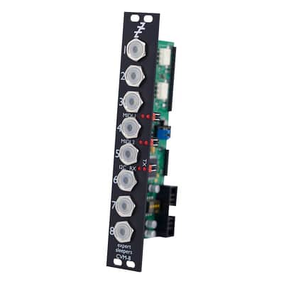 Expert Sleepers CVM-8 CV to MIDI/I2C Converter Eurorack Module image 12