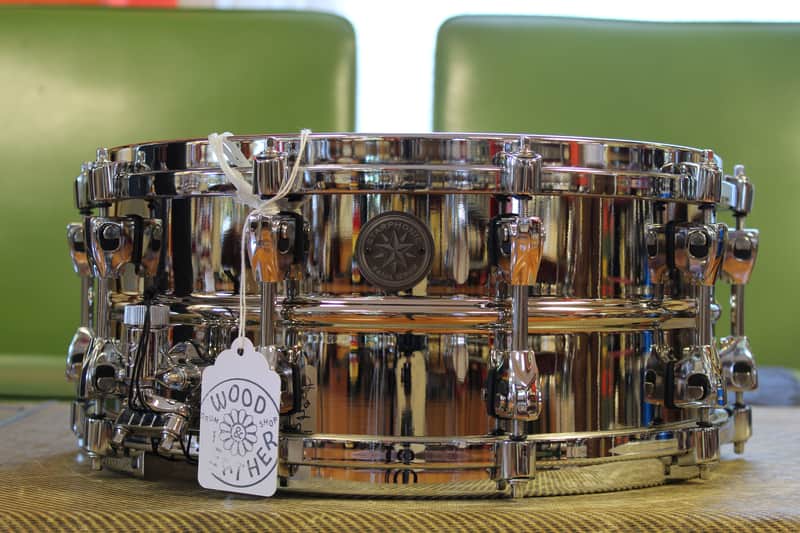 Tama Starphonic Brass Snare Drum 6x14" image 1