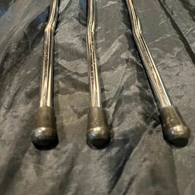 Gretsch floor tom legs 80's - chrome image 2