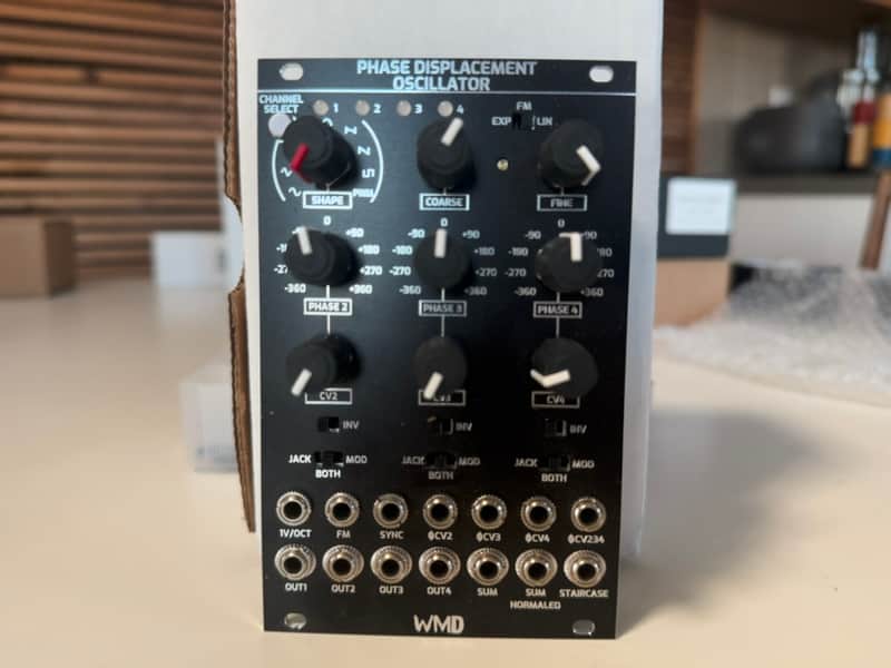 WMD Phase Displacement Oscillator (PDO MKII) 2010s - Black image 1