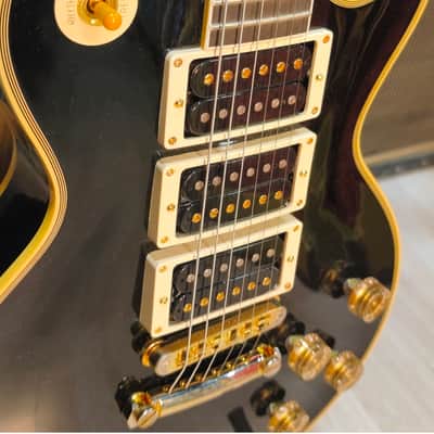 Gibson Custom Shop Peter Frampton "Phenix" Inspired Les Paul Custom Ebony VOS image 4
