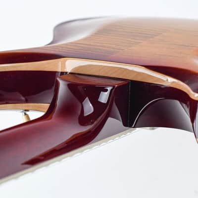 PRS McCarty 594 Hollowbody 2 Dark Cherry Burst 2021 - Dark Cherry Burst image 21