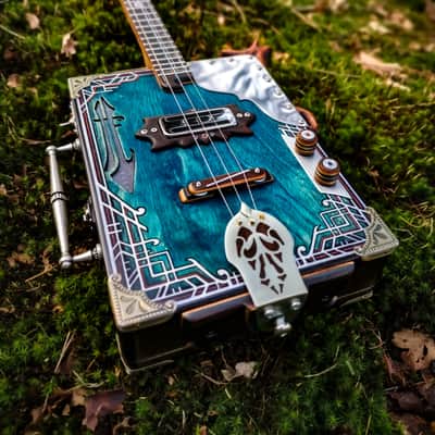 The Kingfisher - High Bird custom cigar box guitar image 1