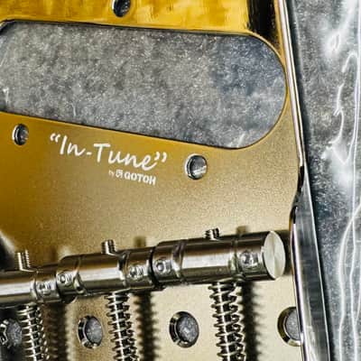 Gotoh Ti-TC1 Tele Bridge – Chrome w/ Titanium Saddles image 1