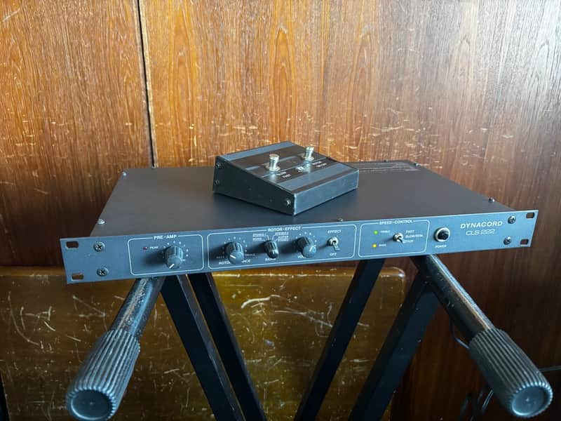 Dynacord CLS 222 rotary speaker emulator with FS 222 Footswitch image 1