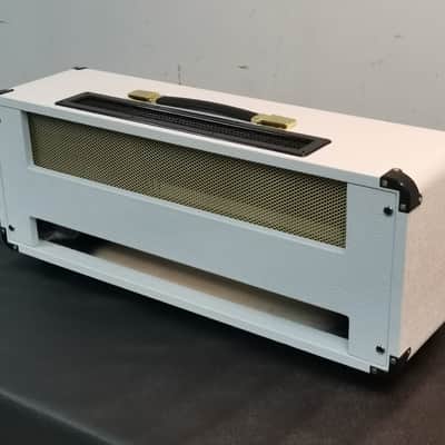 Marshall JMP 2203 2204 / Plexi / Bluesbreaker / JTM / 18W style Headshell Gehäus / White Amp Shell image 9